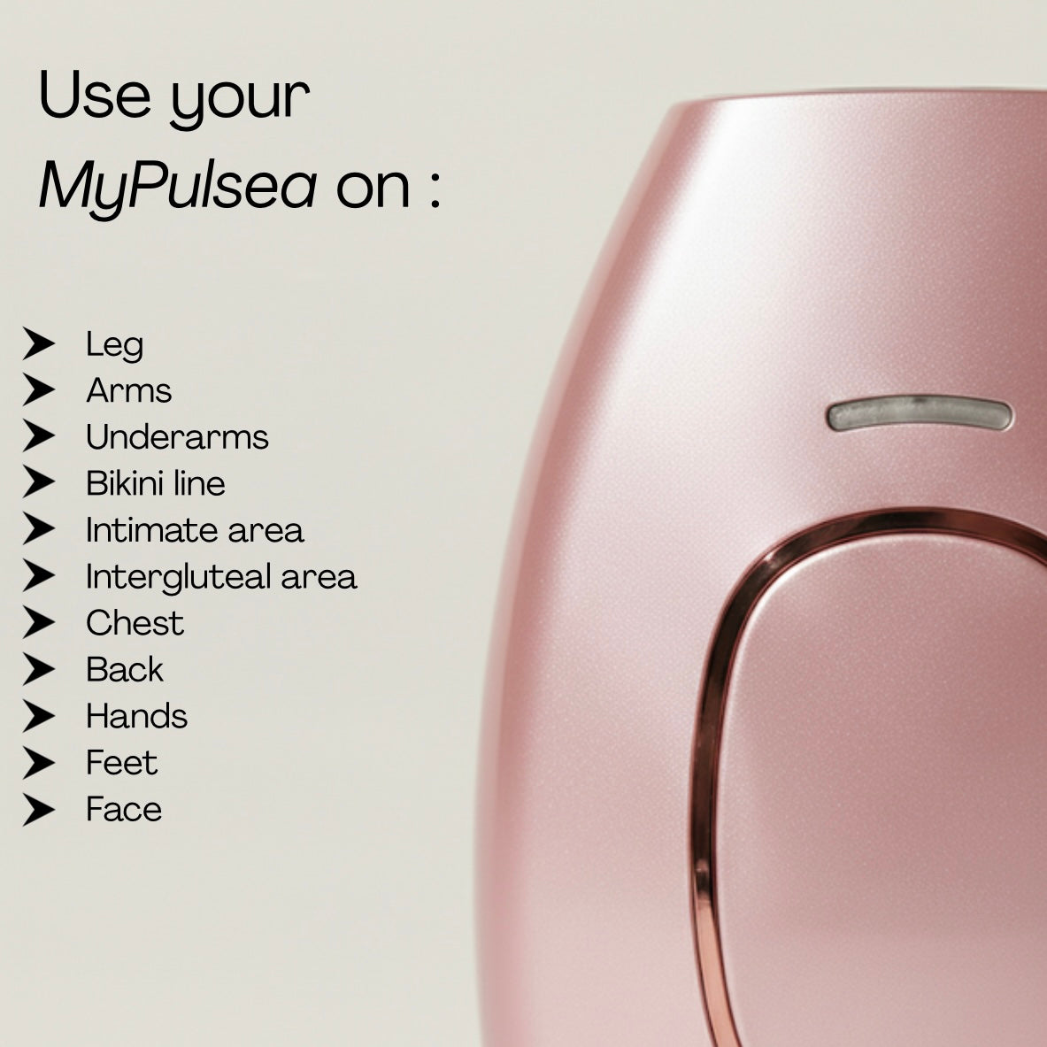 MyPulsea™ IPL Pulse – Professional Smooth Skin at Home