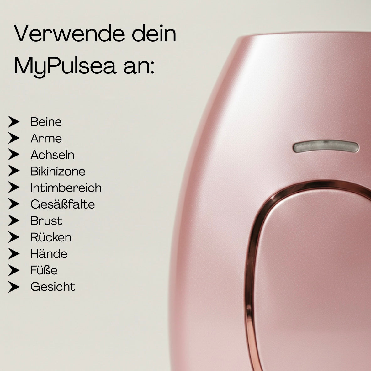 MyPulsea™ IPL Pulse – professionelle glatte Haut zu Hause